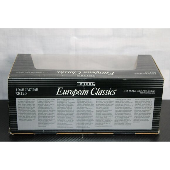 ERTL European Classics 1948 Green Jaguar XK120 Model #7446 - Picture 5 of 8
